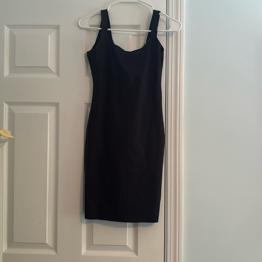 SKIMS BODY TANK DRESS IN ONYX NWT